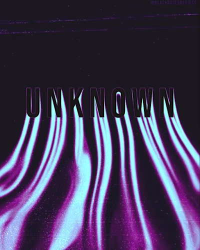UNKOWN (Typography Project)