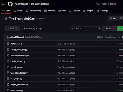 GitHub - AdeelAliYousaf/The-Smart-WebCam