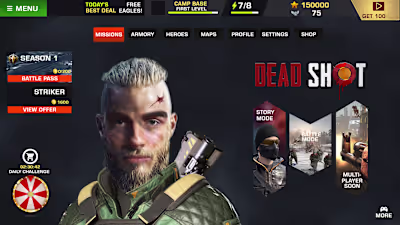 Dead Shot: Game Design & Visuals :: Behance