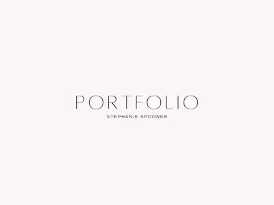 Portfolio- Stephanie Spooner
