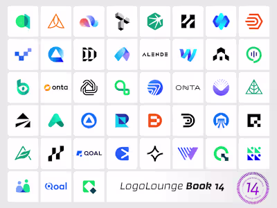 LogoLounge Book 14 – 43 Logos Awarded