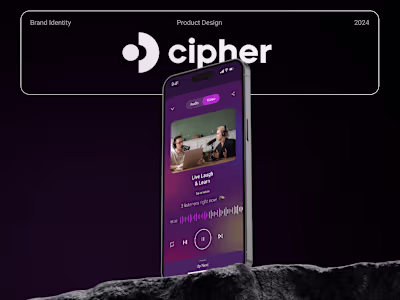 Cipher (Podcast App)