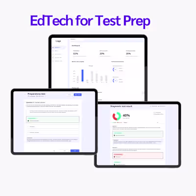 Edtech / Test Prep LMS