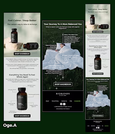 BioBlends Organic Magnesium Product Launch Email