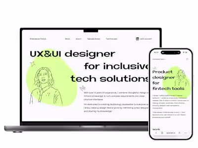 Designer's Portfolio Website Development (Astro)