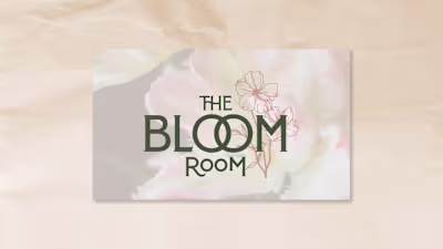 The Bloom Room - Logo and Brand Design 