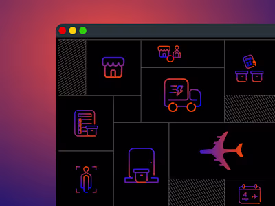 OrangeDS Iconography & Visual System Design