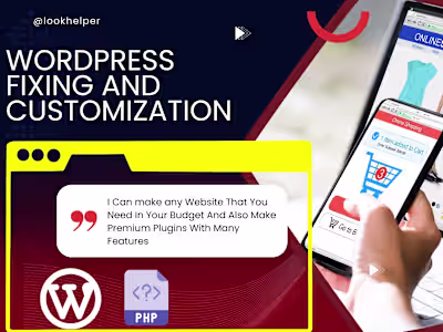 WordPress Fixing and Customization