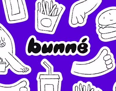 Bunné - Burger Restaurant Visual Brand Identity