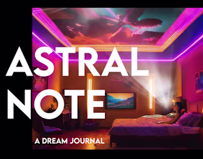 ASTRAL NOTE APP :: Behance