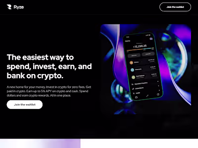 Crypto Investing Website