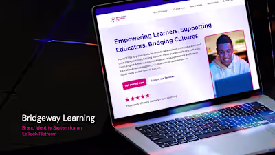 Bridgeway Learning – EdTech Brand Identity Design