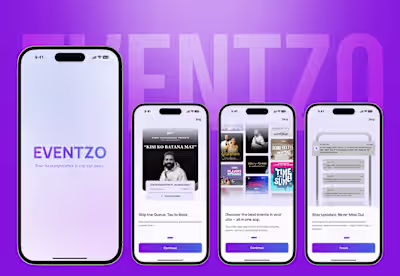 Eventzo Mobile Application