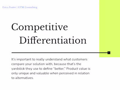 Sales Enablement & Competitive Intelligence for Series B Startup