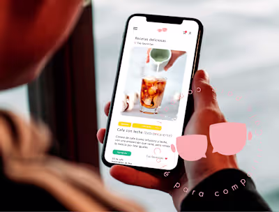 Dos tazas café | App design
