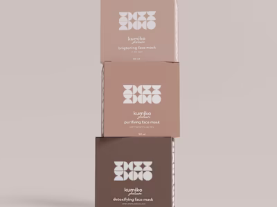Brand design for kumiko skincare