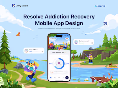 Resolve Mobile App: Addiction Recovery Tracker