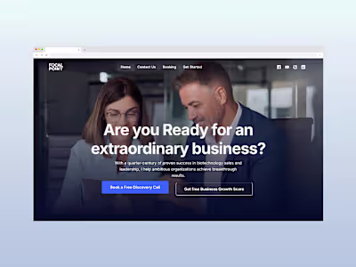 FocalPoint Business Coach website 