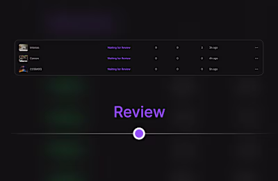 After a long time, three