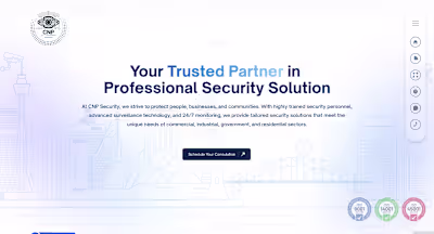 Website Redesign for CNP Security