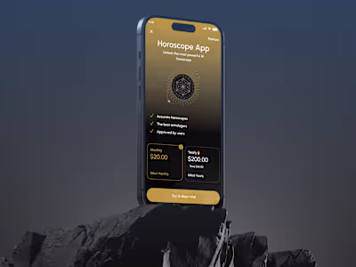 Why most horoscope apps fail at monetization The UI looks pr...