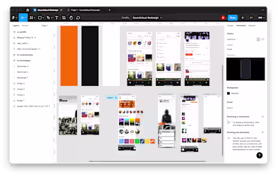 Soundcloud UI Redesign