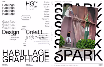 SPARK Skateboard Magazine Vol.5 — Editorial Design 