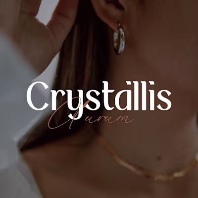 "Crystallis aurum" Logo and brand identity: Behance