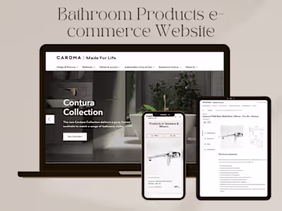 Caroma.com – Transforming a Legacy Brand’s Online Presence