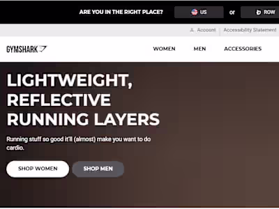 Gymshark Shopify Store Revamp