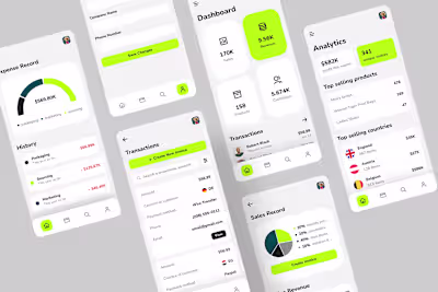 Seller Central eCommerce App Design