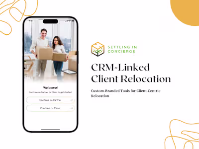 SIC: CRM-Linked Client Relocation Platform Development