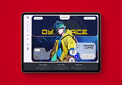 Dynaface: Character Design Agency Homepage