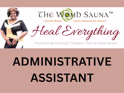 Executive Administrative Support for The Womb Sauna