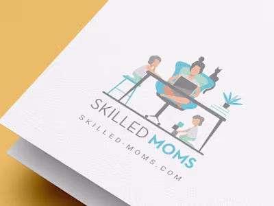 Skilled Moms Logo Design