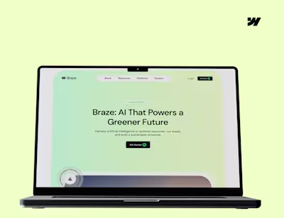 Braze – AI That Powers a Greener Future