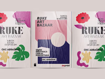 Event Design + Poster for RUKE.