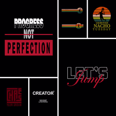 Custom Typography T-shirt Designs