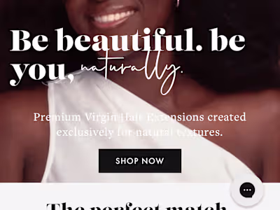 Natural Extensions for African American Hair | Heat Free Hair