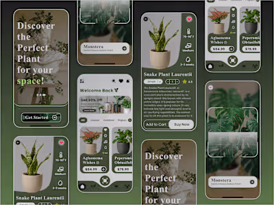 Plant App UX/UI Design