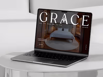 Luxury Hotel Website ｜Website Design