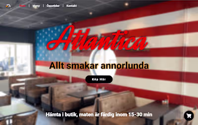 Atlantica Restaurant Website