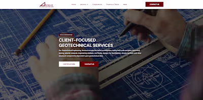Webflow Rebuild | Client Portal for Angle Engineering