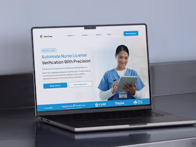 NextCrew Website Redesign