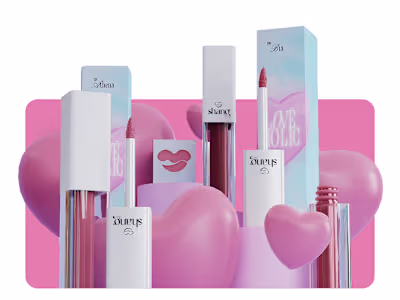 The Loveholic Collection - Visual Brand Design & 3D Modelling