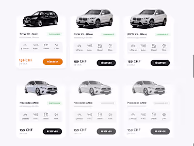 Car rental website