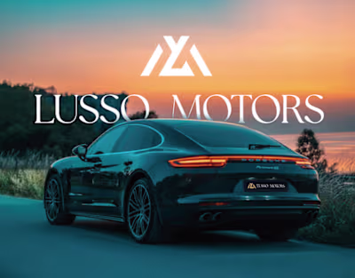 Lusso Motors Premium Cars - Branding & Web