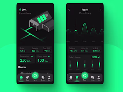 Solar Panel Monitoring App