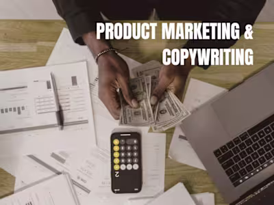Product Marketing and Copywriting for early-stage startup