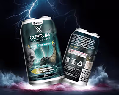 Label Design for Energy Drink